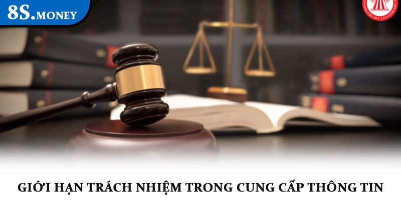 Miễn trừ trách nhiệm 8S – Làm rõ giới hạn cam kết và pháp lý 1 Giới hạn trách nhiệm trong cung cấp thông tin